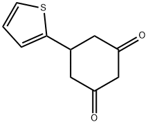 5-(2-Thienyl)-1,3-cyclohexanedione Struktur