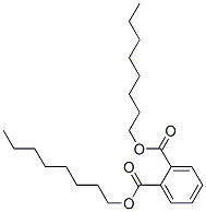 dioctyl phthalate, 24-38-4, 结构式