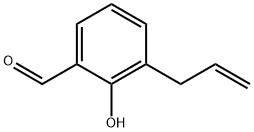 3-烯丙基-2-羟基苯甲醛 结构式