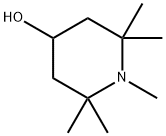 4-ヒドロキシ-1,2,2,6,6-ペンタメチルピペリジン 化学構造式