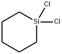 1,1-二氯硅杂环己烷, 2406-34-0, 结构式