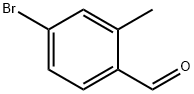 4-溴-2-甲基苯甲醛, 24078-12-4, 结构式