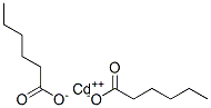 Dihexanoic acid cadmium salt Structure