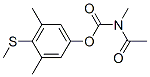 N-Acetyl-N-methylcarbamic acid 3,5-dimethyl-4-(methylthio)phenyl ester 结构式