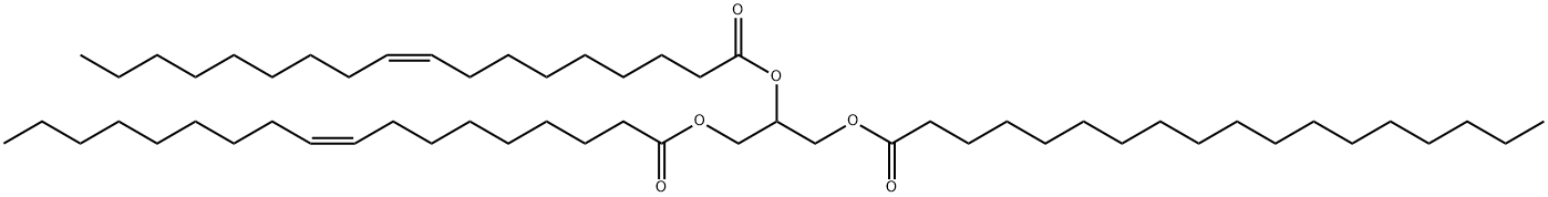 1,2-油酸-3-硬脂酸甘油三酯 结构式