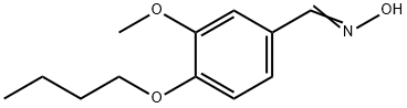 4-BUTOXY-3-METHOXY-BENZALDEHYDE OXIME 结构式