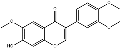 7-Hydroxy-3',4',6-trimethoxyisoflavone Structure