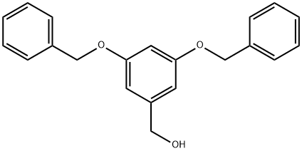 3,5-二苄氧基苯甲醇, 24131-31-5, 结构式