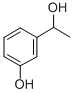 3-ヒドロキシ-α-メチルベンジルアルコール 化学構造式