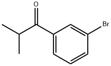 1-(3-溴苯基)-2-甲基丙-1-酮 结构式