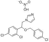 硝酸益康唑 结构式