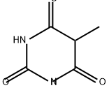 5-METHYLPYRIMIDINE-2,4,6(1H,3H,5H)-TRIONE 结构式