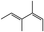 (2E,4Z)-3,4-Dimethyl-2,4-hexadiene 结构式