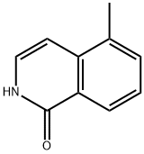 5-甲基异喹啉-1(2H)-酮 结构式