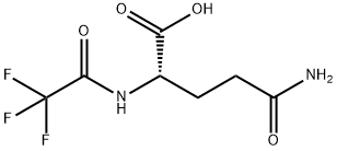 N-TRIFLUOROACETYL-L-GLUTAMINE Struktur