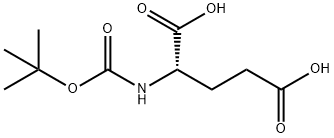 Boc-L-Glutamic acid Struktur
