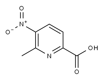 2-Methyl-3-nitropyridine-6-carboxylic acid Structure