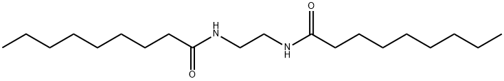 N,N'-(1,2-Ethanediyl)bis(nonanamide) Structure