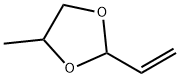 2-ethenyl-4-methyl-1,3-dioxolane Struktur