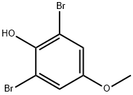 2,6-Dibromo-4-methoxyphenol Struktur