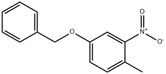 4-苄氧基-2-硝基甲苯 结构式