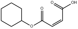cyclohexyl hydrogen maleate  Struktur