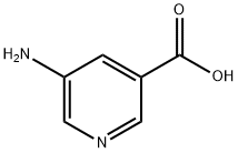 5-アミノニコチン酸 化学構造式