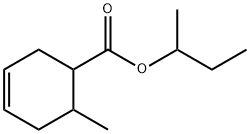 butan-2-yl 6-methylcyclohex-3-ene-1-carboxylate Struktur