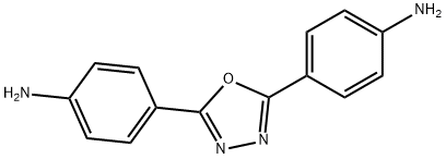 2,5-BIS(4-AMINOPHENYL)-1,3,4-OXADIAZOLE Struktur