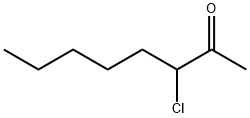 2-Octanone,  3-chloro- Structure