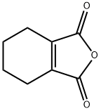 1-シクロヘキセン-1,2-ジカルボン酸無水物 化学構造式