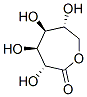 (3R,4S,5S,6R)-3,4,5,6-tetrahydroxyoxepan-2-one Struktur