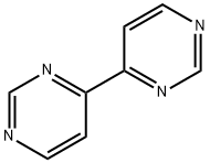 4,4'-ビピリミジン 化学構造式