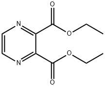 ピラジン-2,3-ジカルボン酸ジエチル 化学構造式