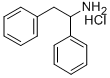 Ethylamine, 1,2-diphenyl-, hydrochloride Structure