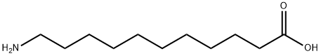11-Aminoundecanoic acid Struktur
