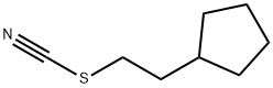 Thiocyanic acid, 2-cyclopentylethyl ester (8CI) Structure