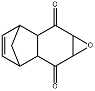 1A,2A,3,6,6A,7A-己烷A氢-3,6-甲并NAPHTHO[2,3-B]OXIR烯-2,7-二酮 结构式
