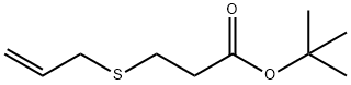 3-(Allylthio)propionic acid tert-butyl ester Structure