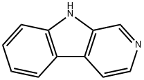 9H-吡啶[3,4-b]吲哚, 244-63-3, 结构式