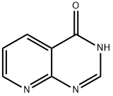 吡咯并[2,3-D]嘧啶-4(氢)-酮, 24410-19-3, 结构式