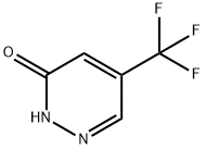 5-三氟甲基-2H-哒嗪-3-酮, 244268-34-6, 结构式