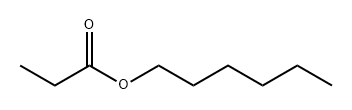 Hexyl propionate Structure