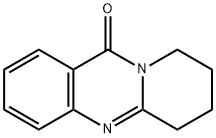 6,7,8,9-テトラヒドロ-11H-ピリド[2,1-b]キナゾリン-11-オン 化学構造式