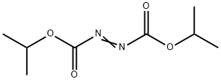 偶氮二甲酸二异丙酯 结构式