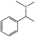 α-(ジメチルアミノ)エチルベンゼン 化学構造式