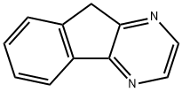 9H-Indeno[1,2-b]pyrazine 结构式