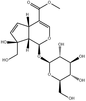 (1S)-1α-(β-D-グルコピラノシルオキシ)-1,4aα,7,7aα-テトラヒドロ-7α-ヒドロキシ-7-ヒドロキシメチルシクロペンタ[c]ピラン-4-カルボン酸メチル
