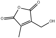 3-HYDROXYMETHYL-4-METHYLFURAN-2,5-DIONE, 245124-18-9, 结构式