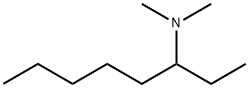 N,N-Dimethyl-3-octanamine Structure